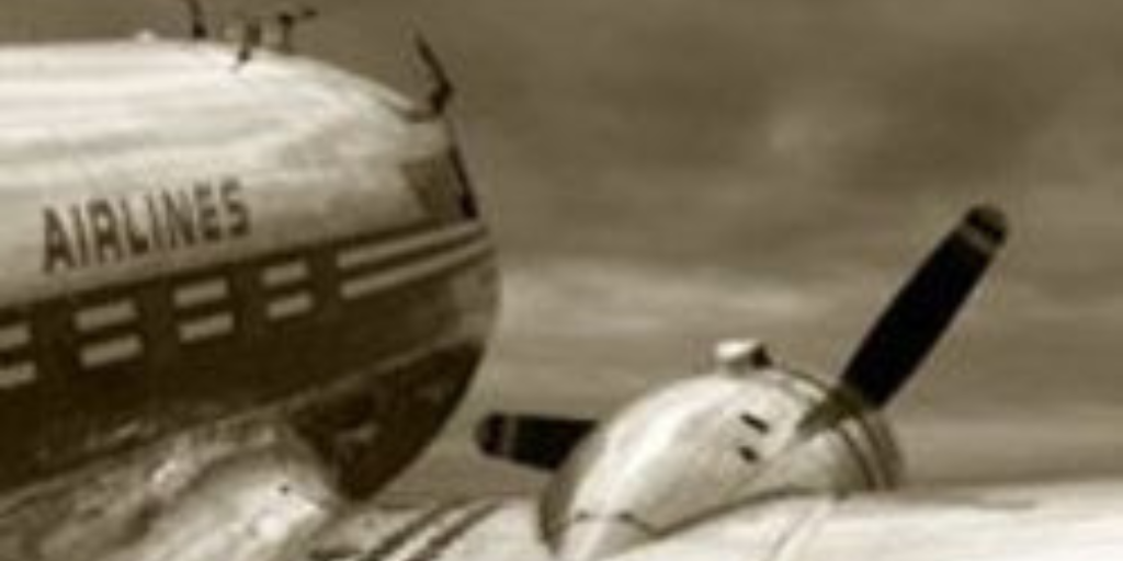 historic plane at Belfast in the early 1920s
